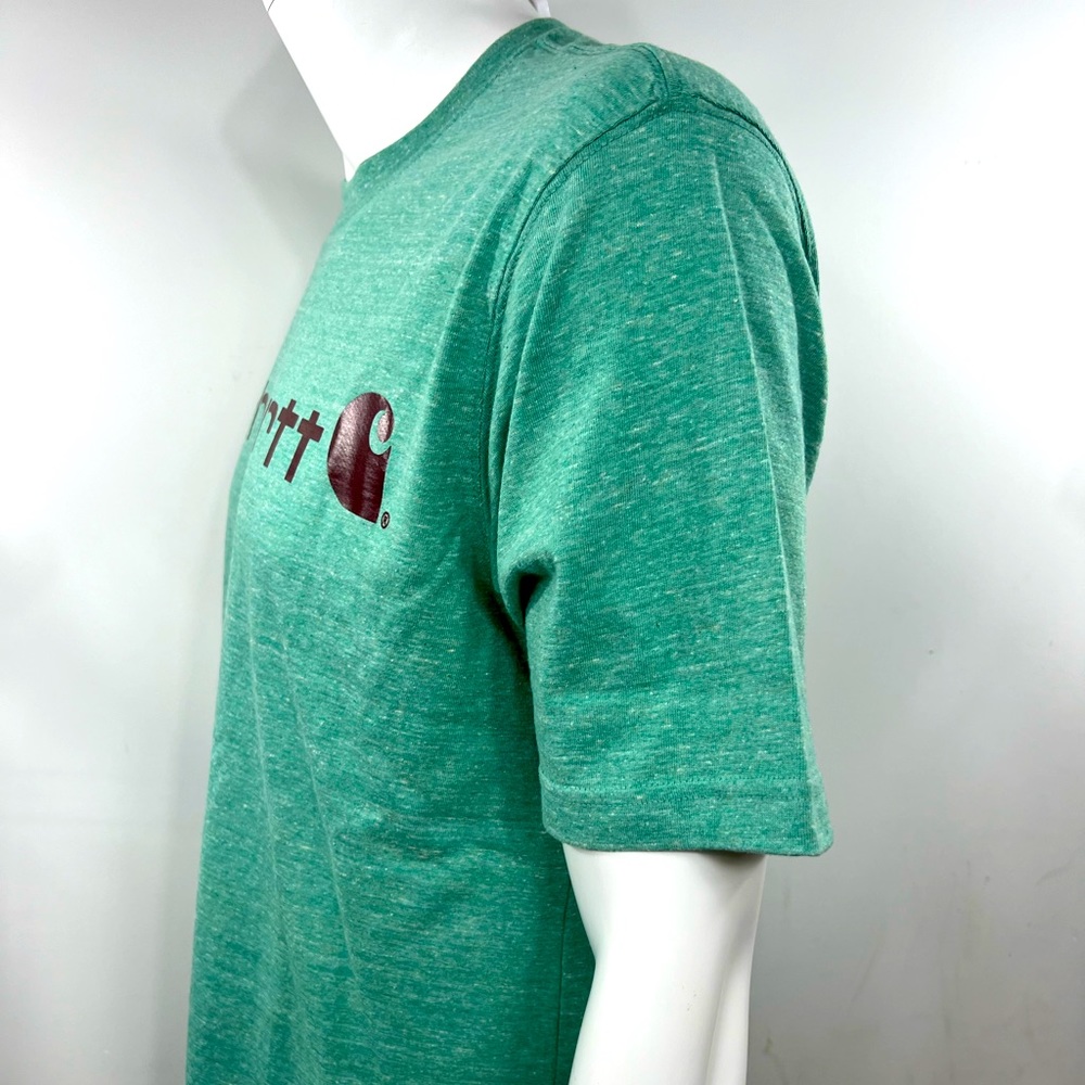 CARHARTT, GREEN, MEDIUM, LOOSE FIT, SHORT SLEEVES, T-SHIRT - Picture 4 of 12